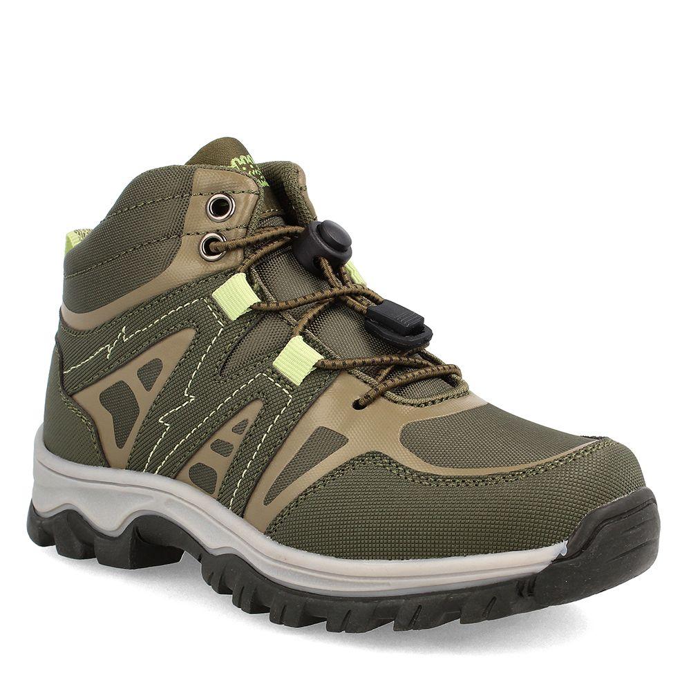 Botín Niño Bubblegummers Crom Verde Militar-0
