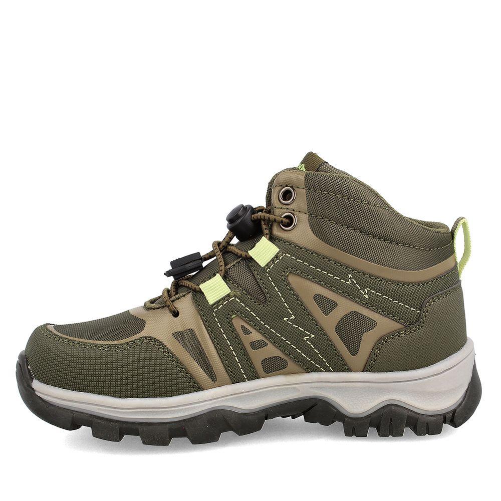 Botín Niño Bubblegummers Crom Verde Militar-1