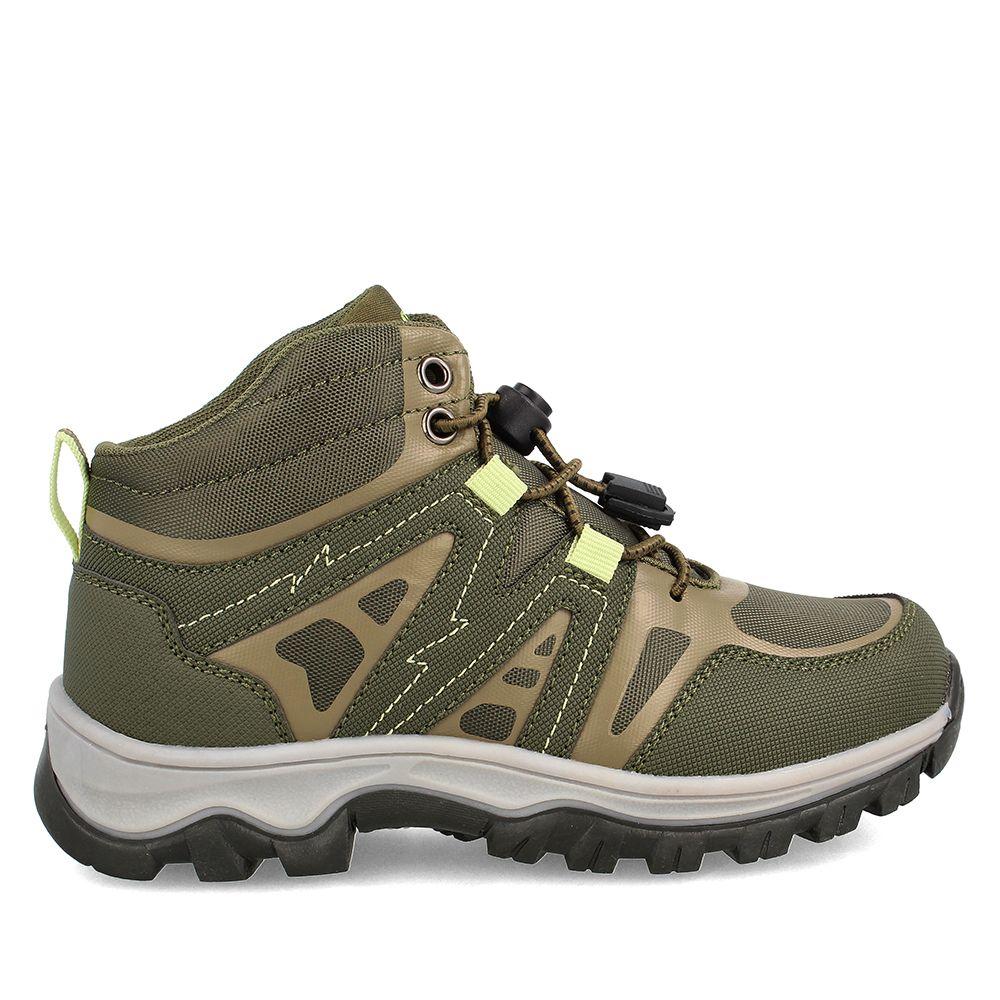 Botín Niño Bubblegummers Crom Verde Militar-4