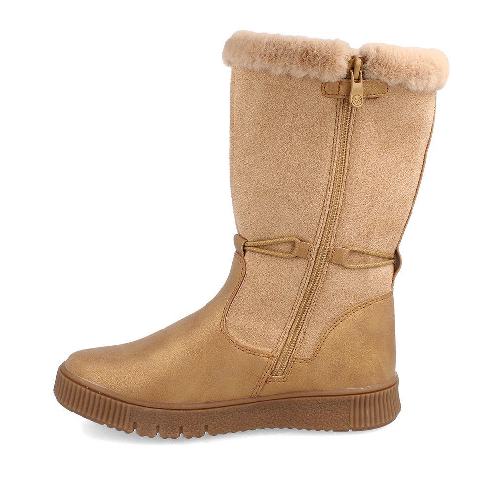BOTA NIÑA BUBBLEGUMMERS QUEEN CAFÉ 34-38-1