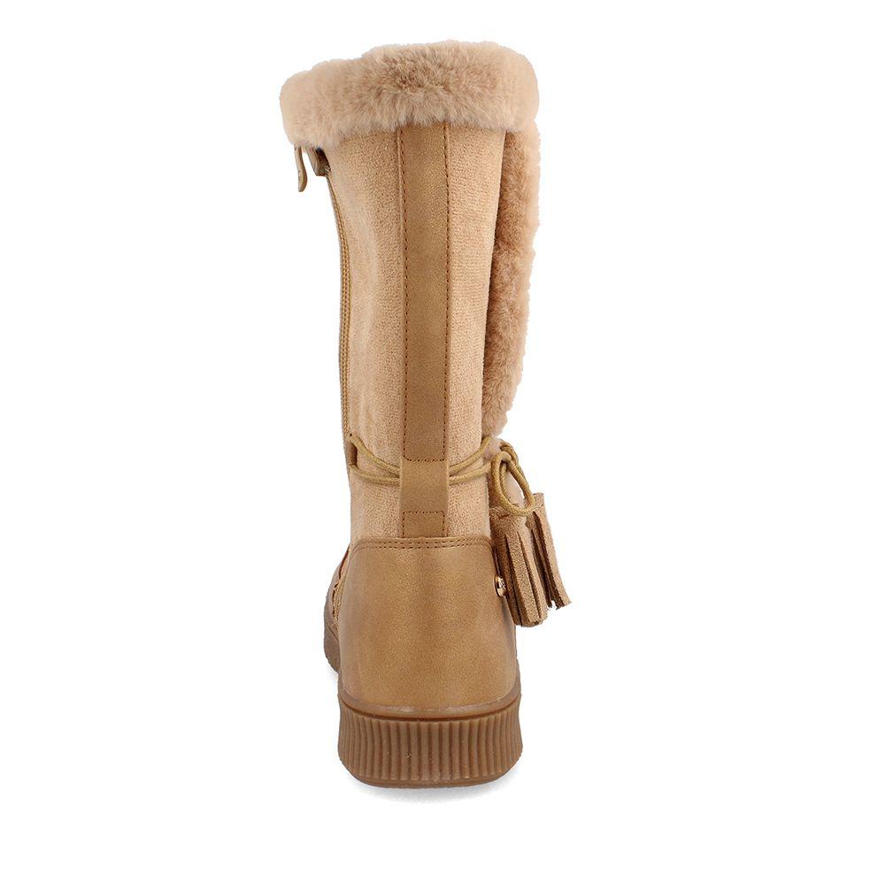 BOTA NIÑA BUBBLEGUMMERS QUEEN CAFÉ 34-38-2