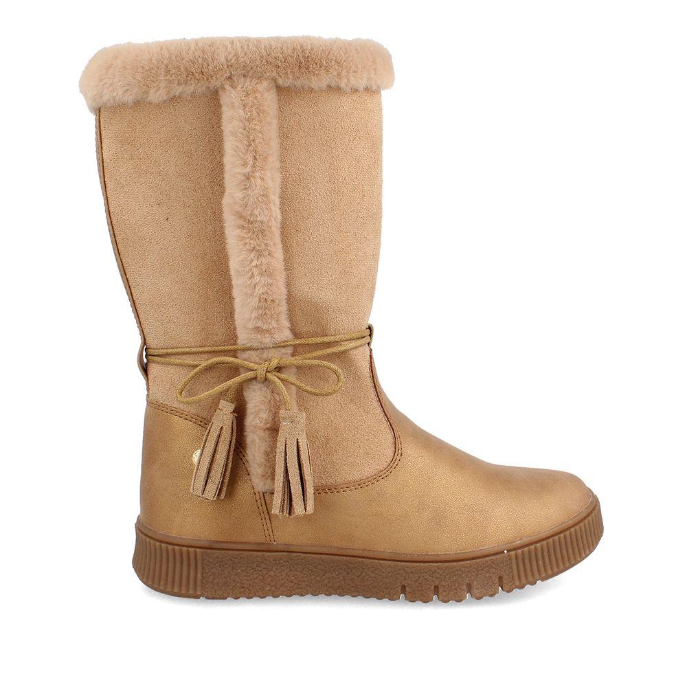 BOTA NIÑA BUBBLEGUMMERS QUEEN CAFÉ 34-38-4