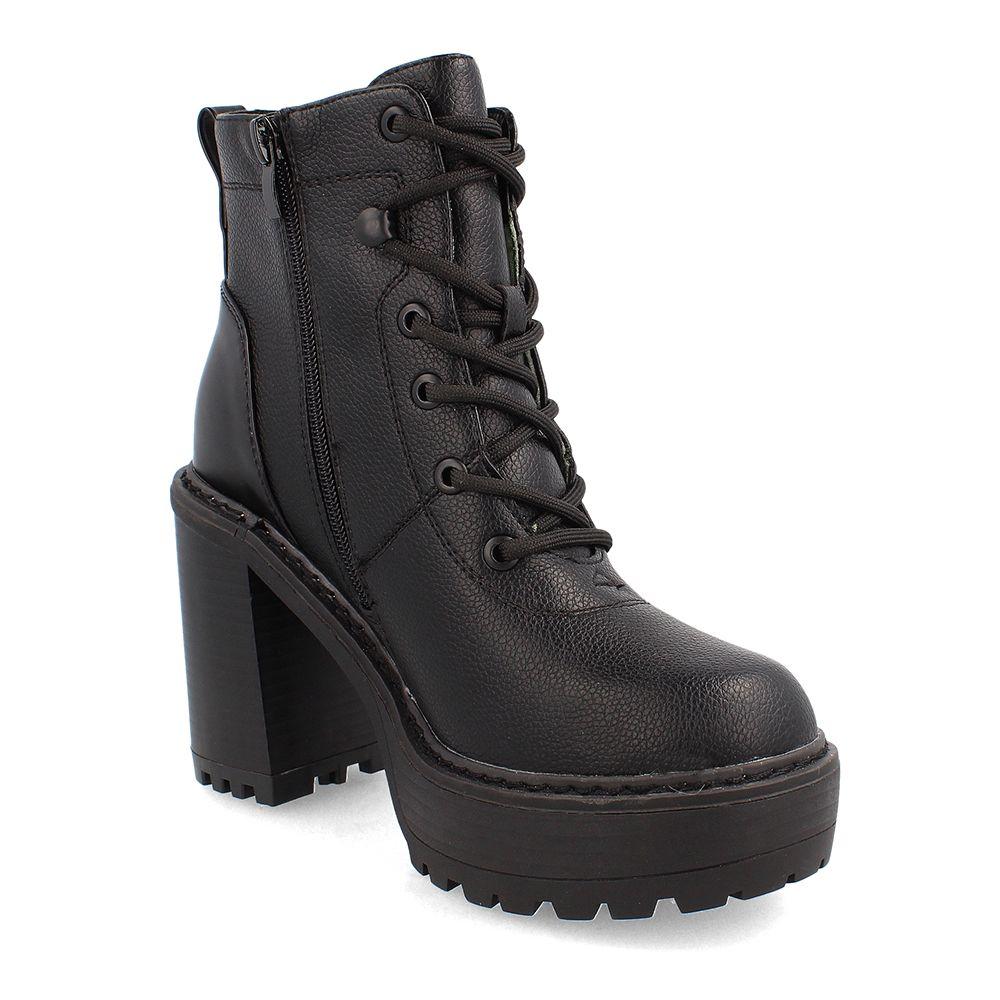 BOTÍN CASUAL MUJER BATA KISSY NEGRO-0