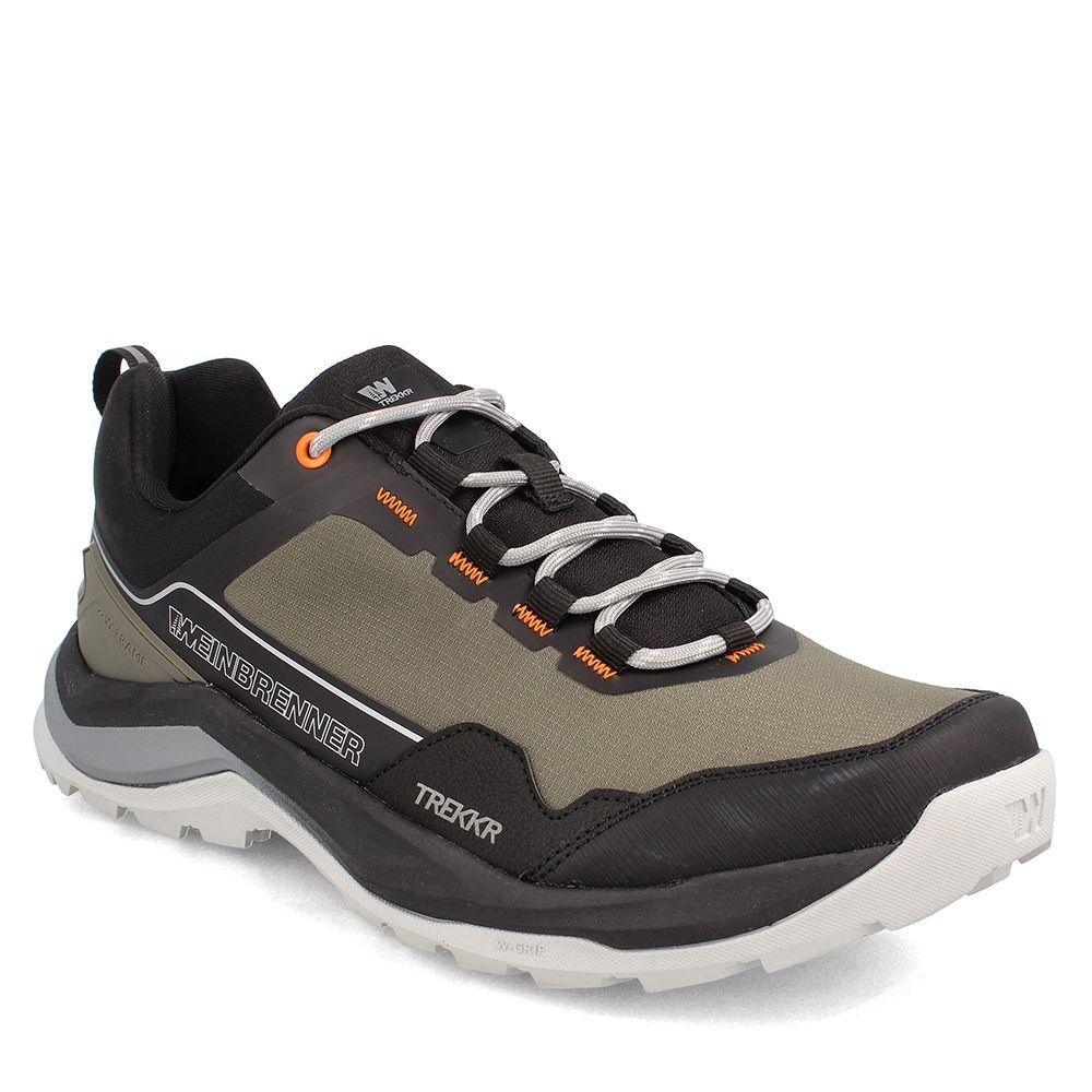 Zapatilla Hombre Weinbrenner Trekkr300 Verde Oliva - Negro-0