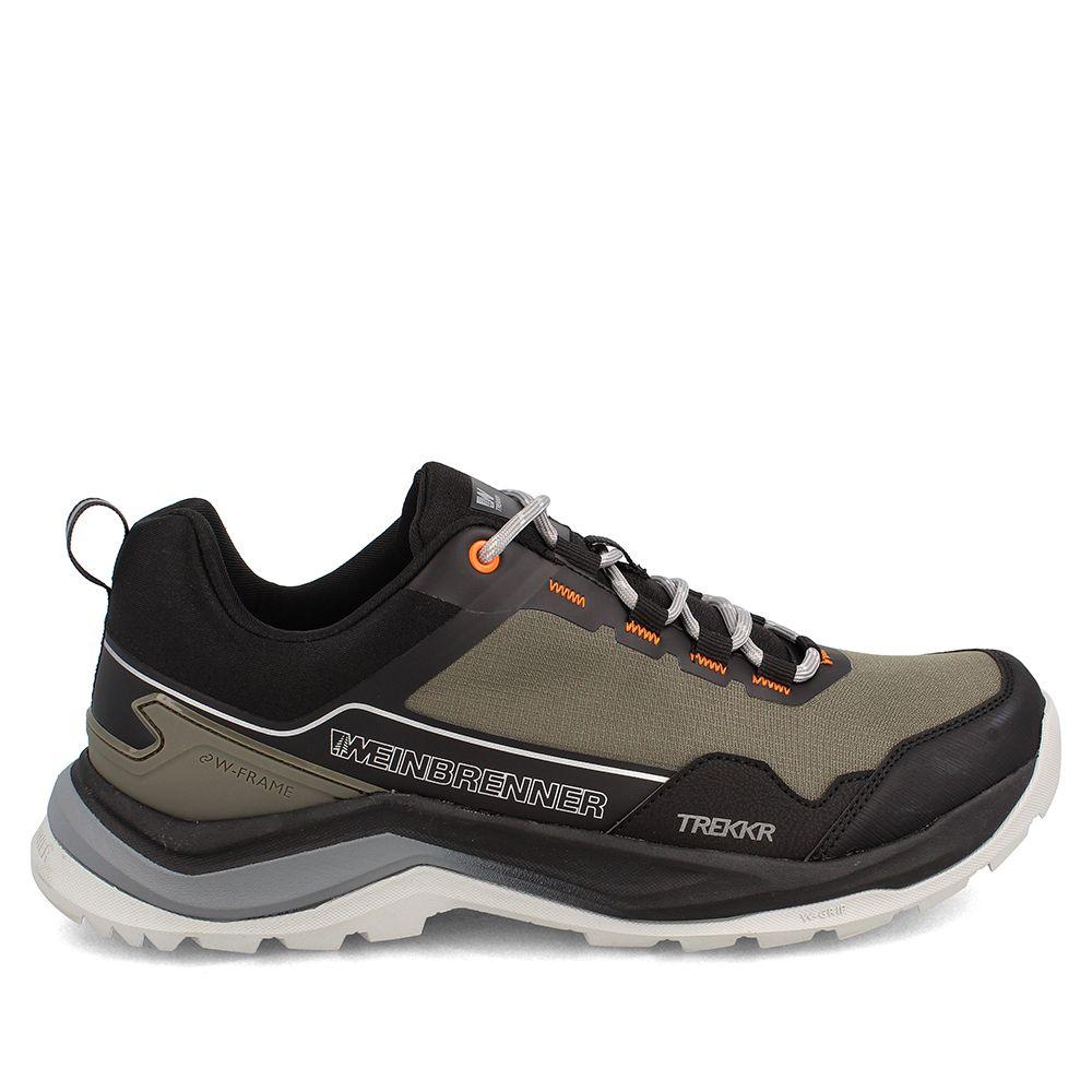 Zapatilla Hombre Weinbrenner Trekkr300 Verde Oliva - Negro-4