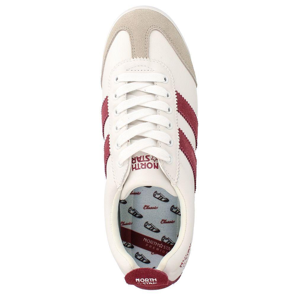 ZAPATILLA NIÑO NORTH STAR NS CLASSIC BLANCO - ROJO 34 - 38-4