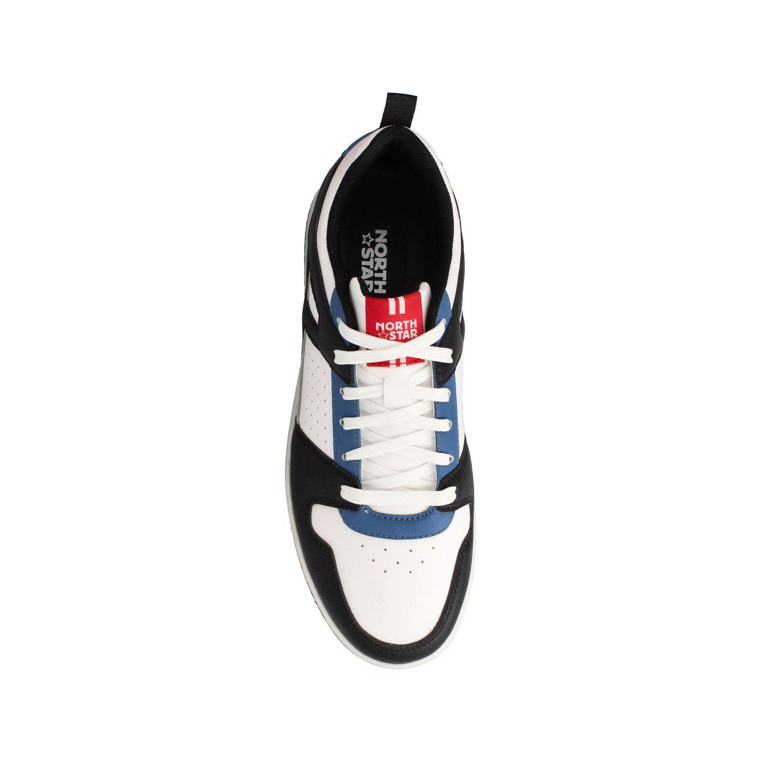Zapatilla Hombre North Star Hem Blanco-Azul-3