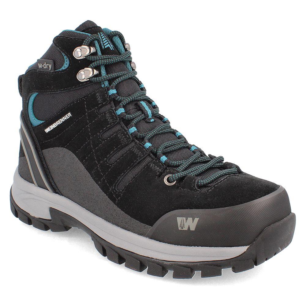 BOTÍN OUTDOOR MUJER WEINBRENNER BATTUTA MID NEGRO-1