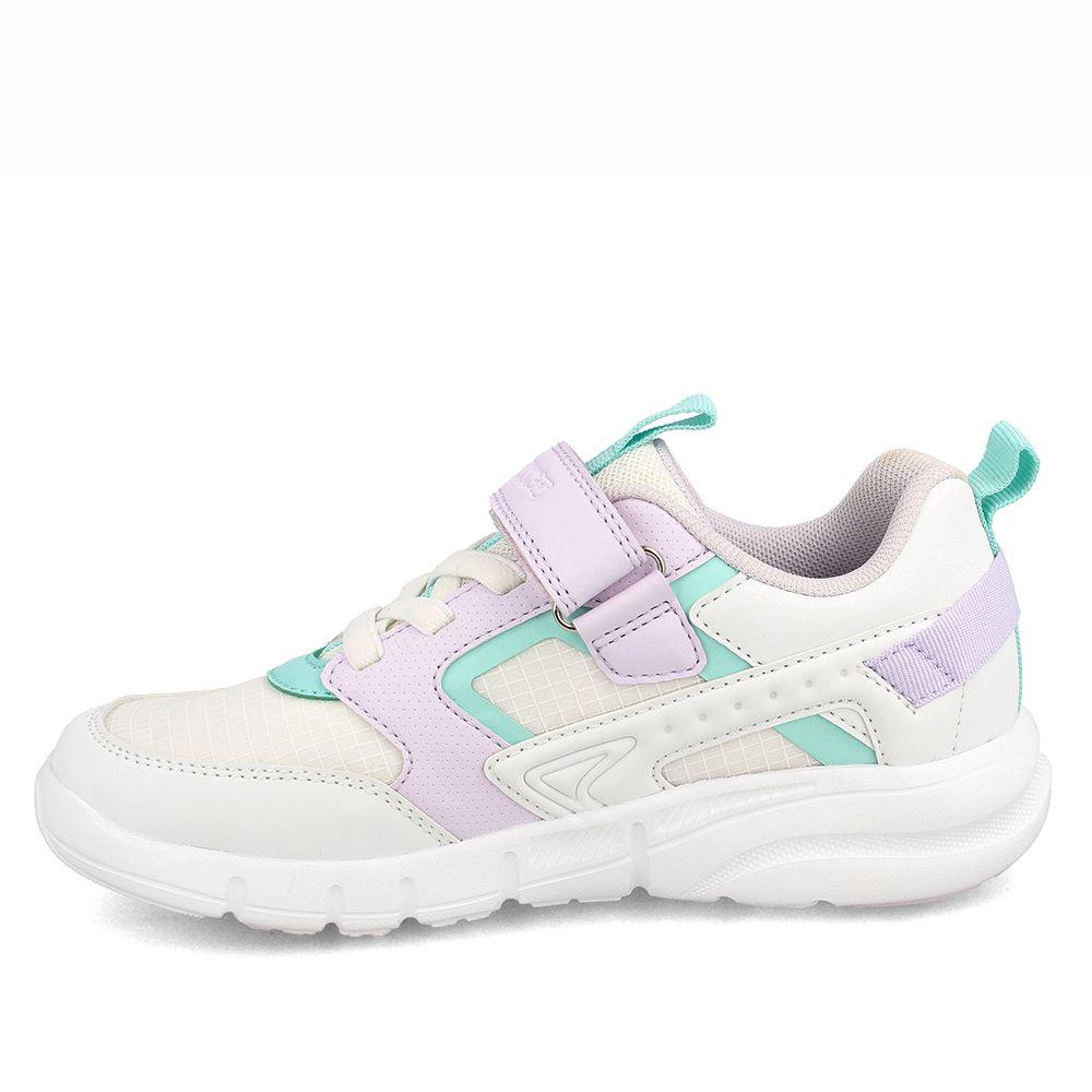 Zapatilla Niña Bubblegummers Airgames Blanco-Lila-1