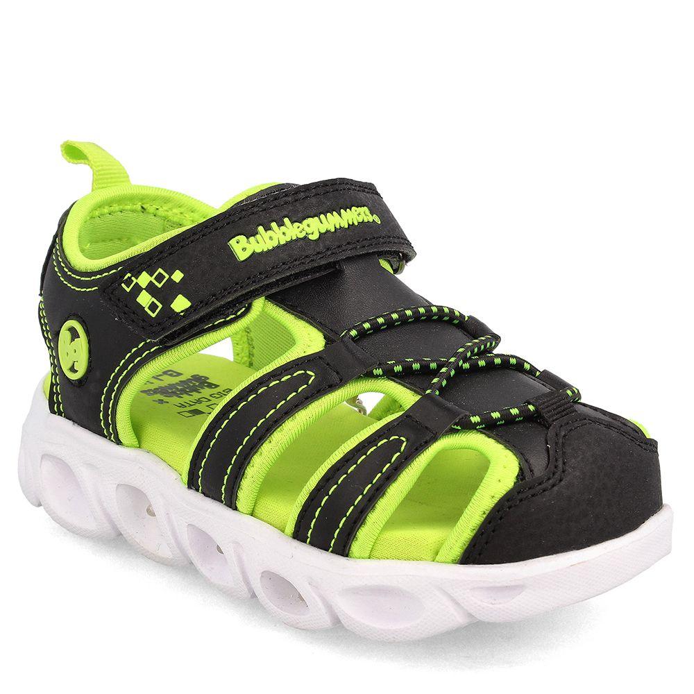 SANDALIA NIÑO BUBBLEGUMMERS MANCORA NEGRO 22-25-0