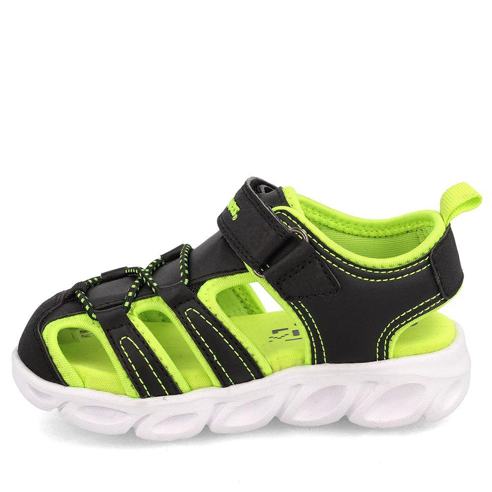 SANDALIA NIÑO BUBBLEGUMMERS MANCORA NEGRO 22-25-1