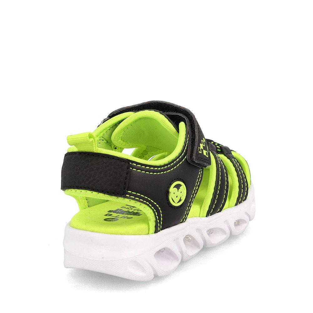 SANDALIA NIÑO BUBBLEGUMMERS MANCORA NEGRO 22-25-3