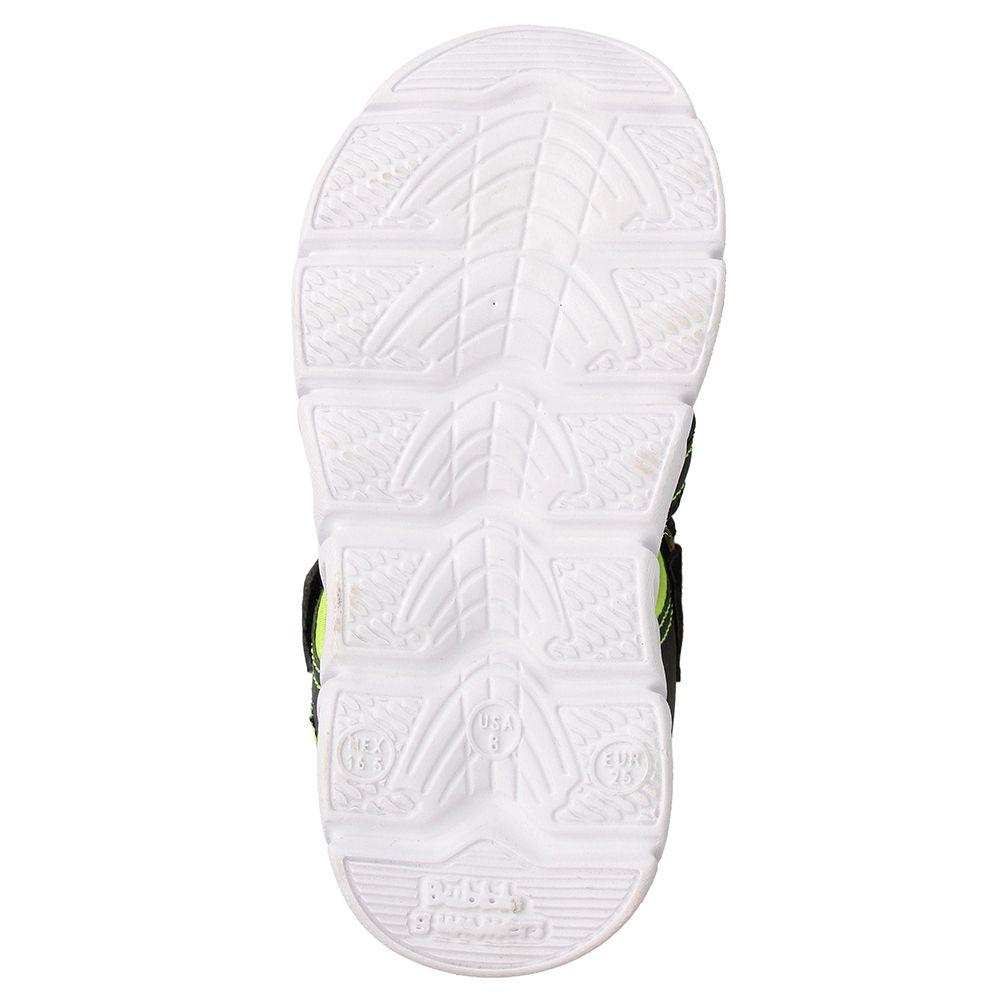 SANDALIA NIÑO BUBBLEGUMMERS MANCORA NEGRO 22-25-6