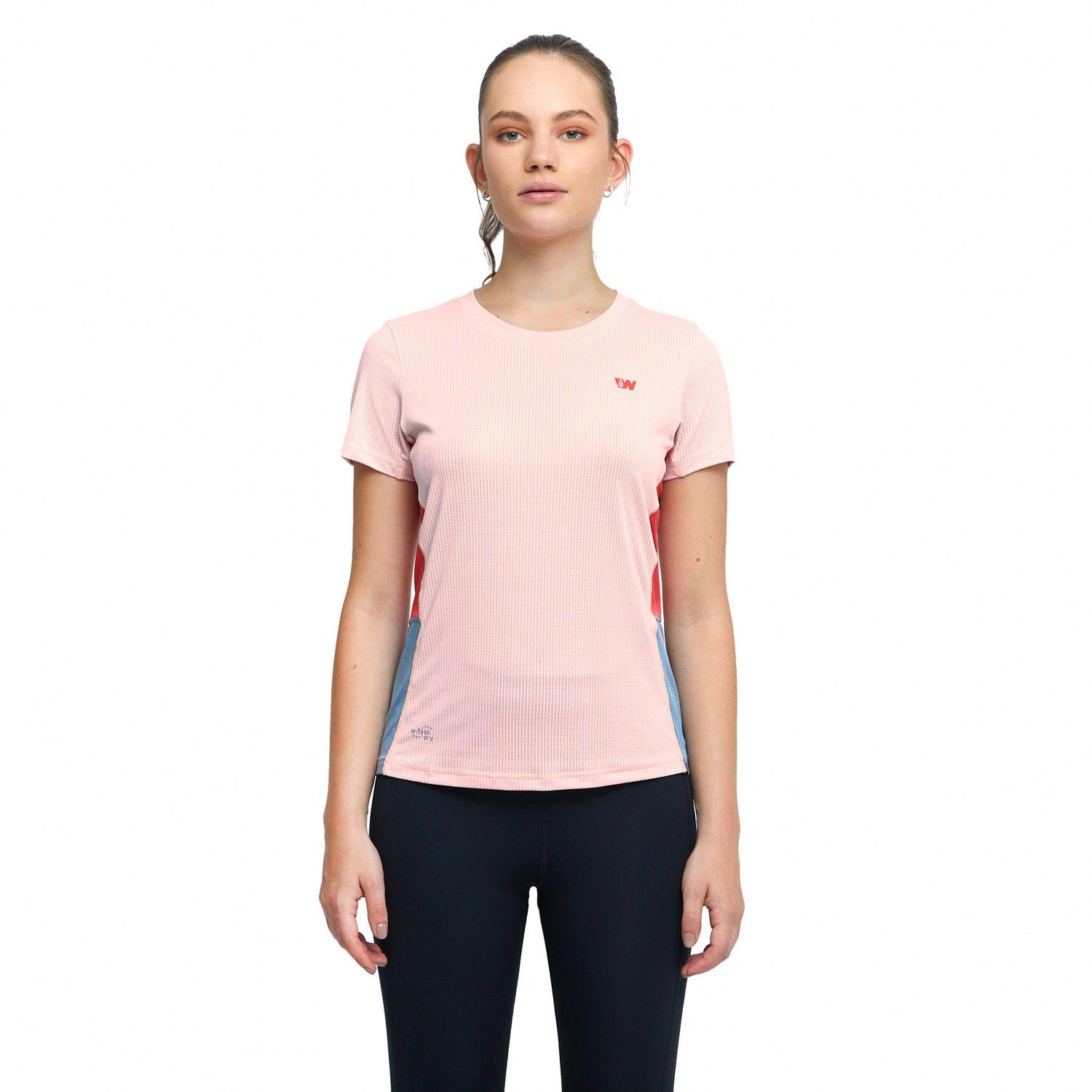 POLERA MANGA CORTA MUJER WEINBRENNER KURA ROSADO-0