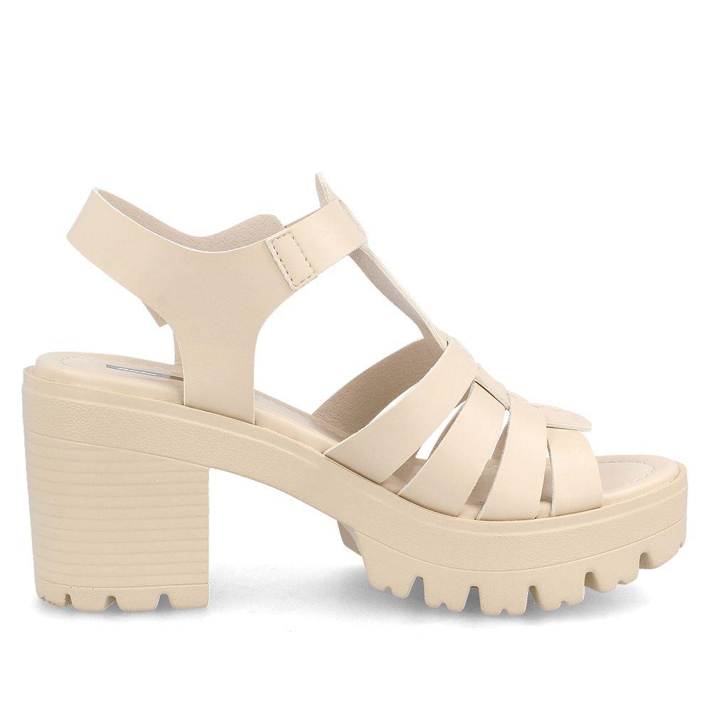SANDALIA MUJER BATA RED LABEL DIANA BEIGE-4