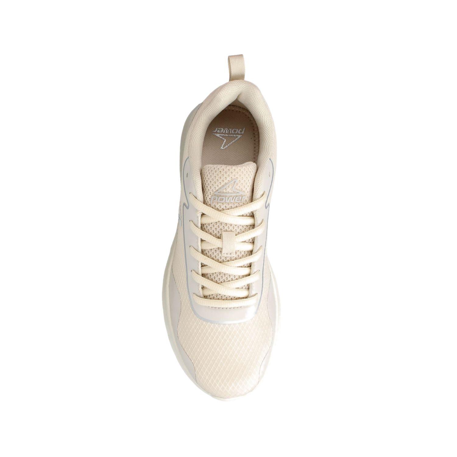 Zapatilla Mujer Power Credo Urban Running Beige-3