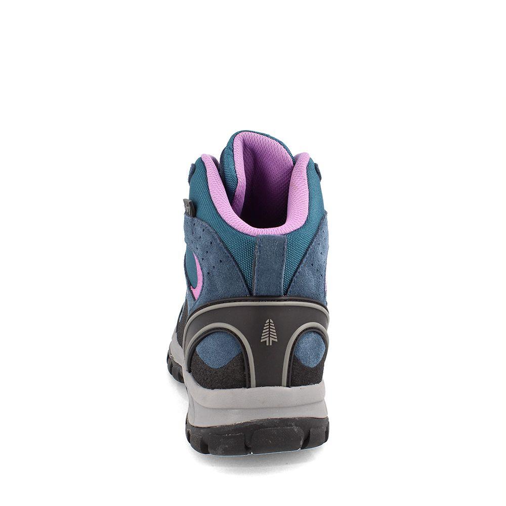 BOTÍN OUTDOOR MUJER WEINBRENNER BATTUTA MID AZÚL MARINO-2