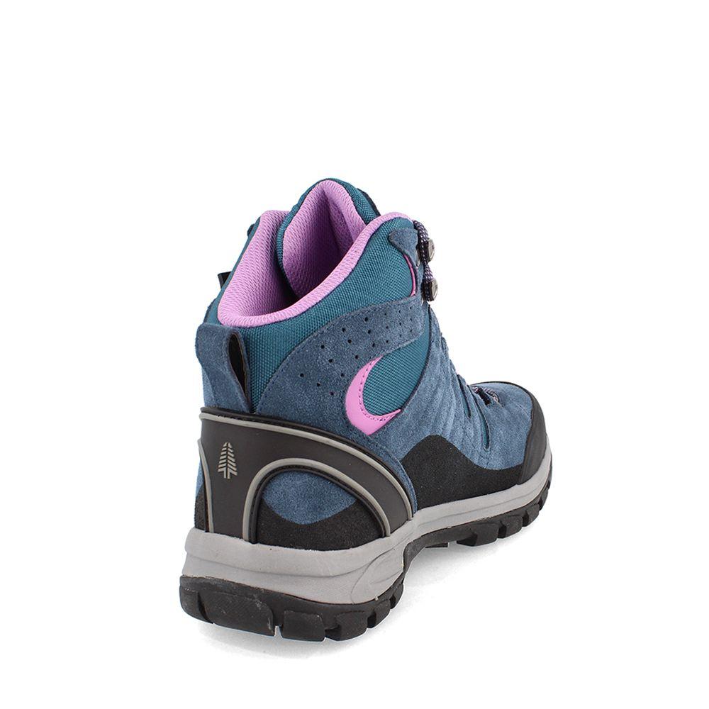 BOTÍN OUTDOOR MUJER WEINBRENNER BATTUTA MID AZÚL MARINO-3