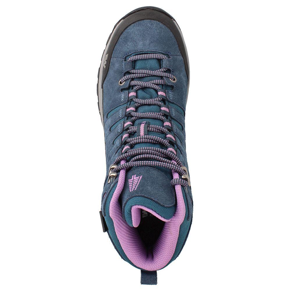BOTÍN OUTDOOR MUJER WEINBRENNER BATTUTA MID AZÚL MARINO-5
