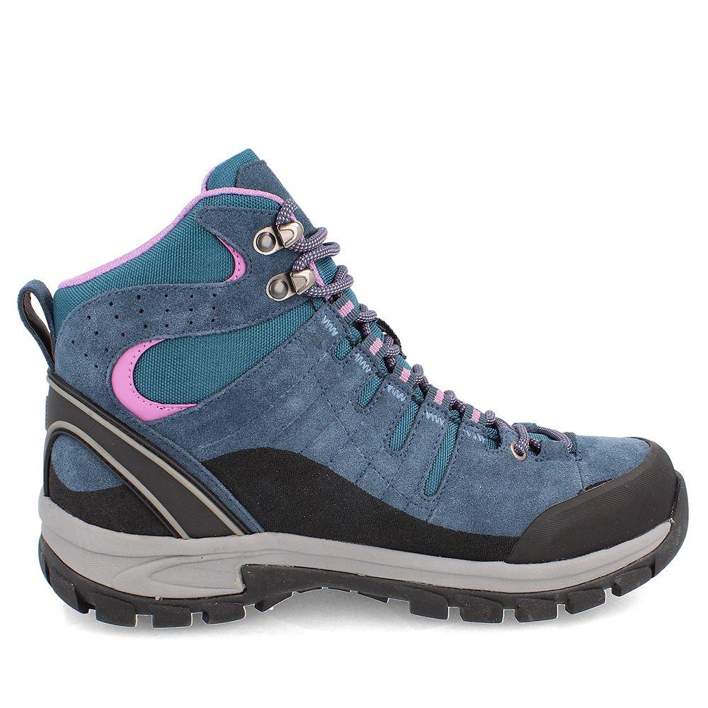 BOTÍN OUTDOOR MUJER WEINBRENNER BATTUTA MID AZÚL MARINO-0