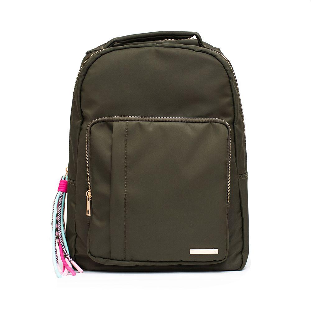 Mochila Mujer Bata User Verde-0