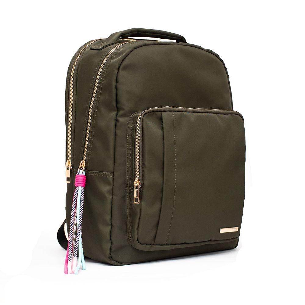 Mochila Mujer Bata User Verde-1