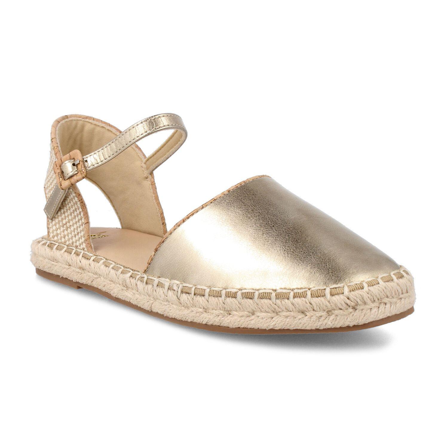 Sandalia Mujer Bata Caspian Dorado-1