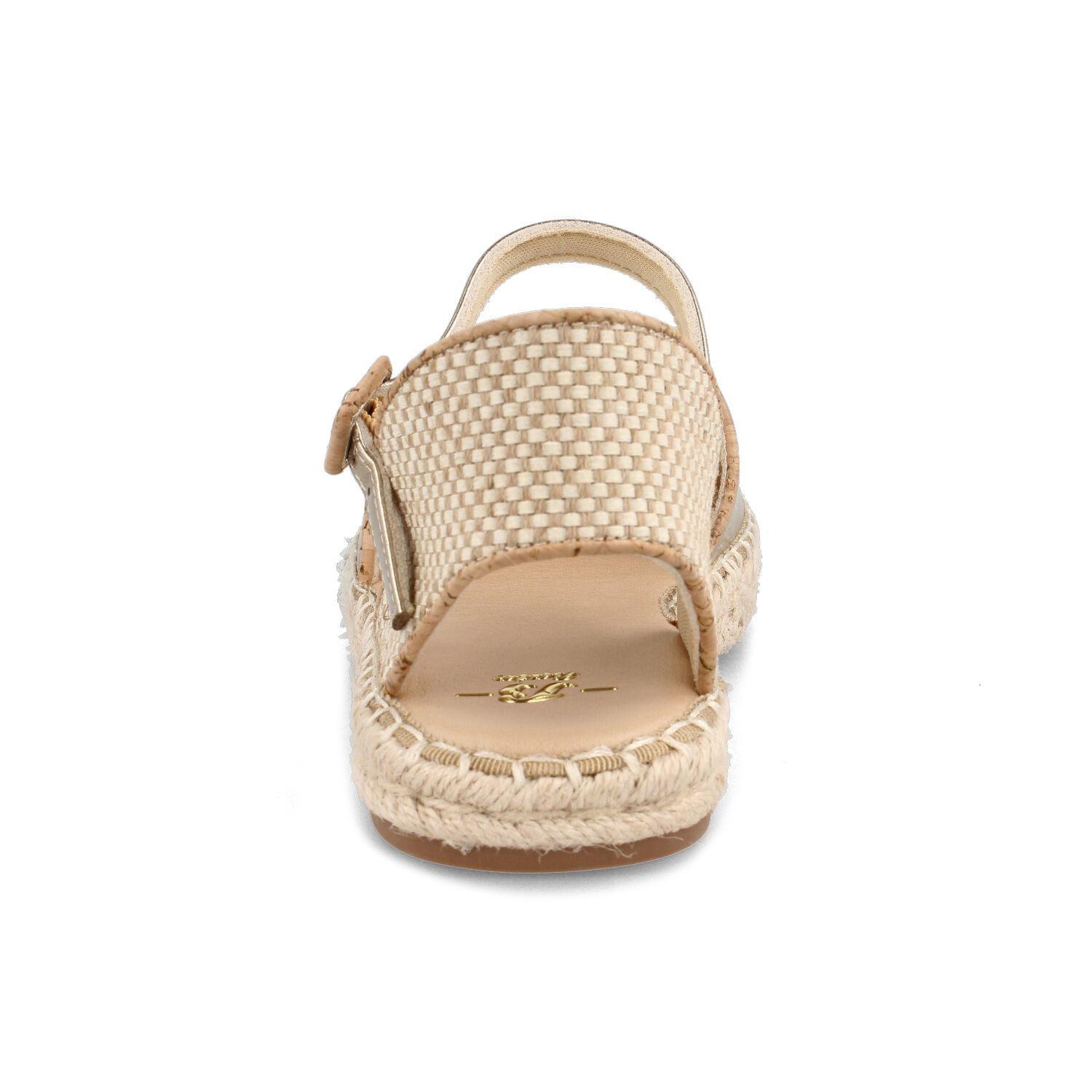 Sandalia Mujer Bata Caspian Dorado-2