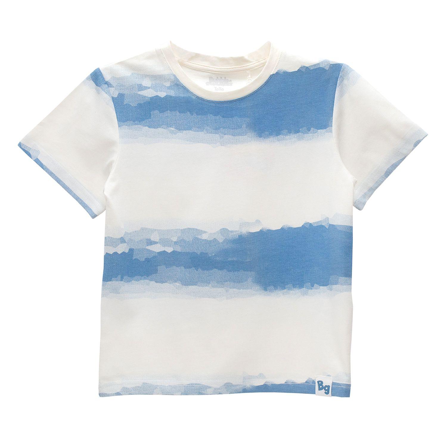 Polera Manga Corta Niño Bubblegummers Caña Azúl-2