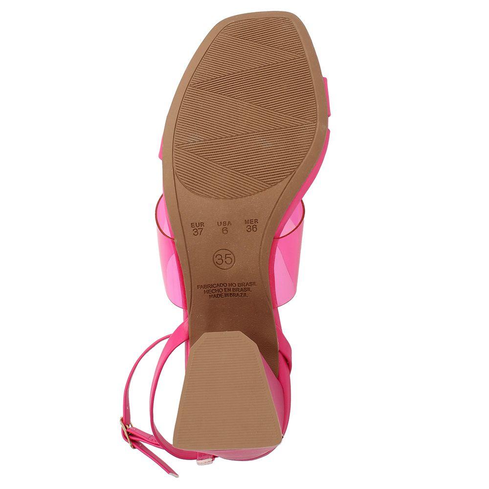 SANDALIA MUJER BATA RED LABEL CHER FUCSHIA-6