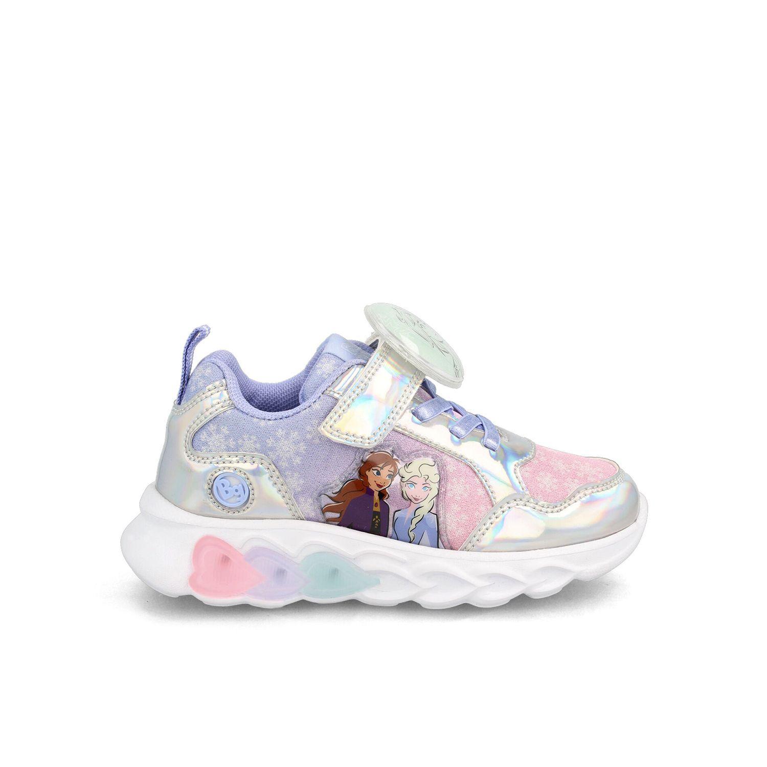 Zapatilla Niña Bubblegummers Elsa Blanco-Lila-0