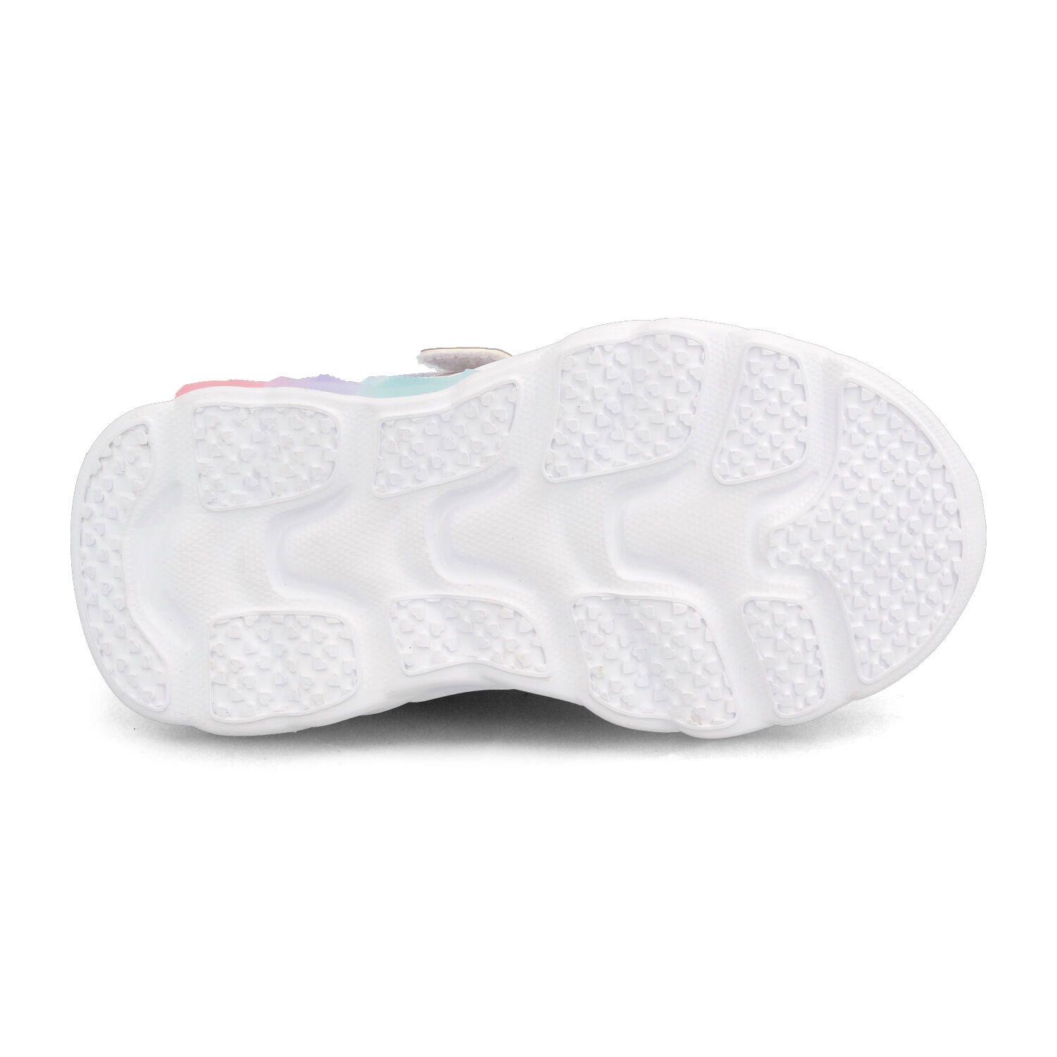 Zapatilla Niña Bubblegummers Elsa Blanco-Lila-4