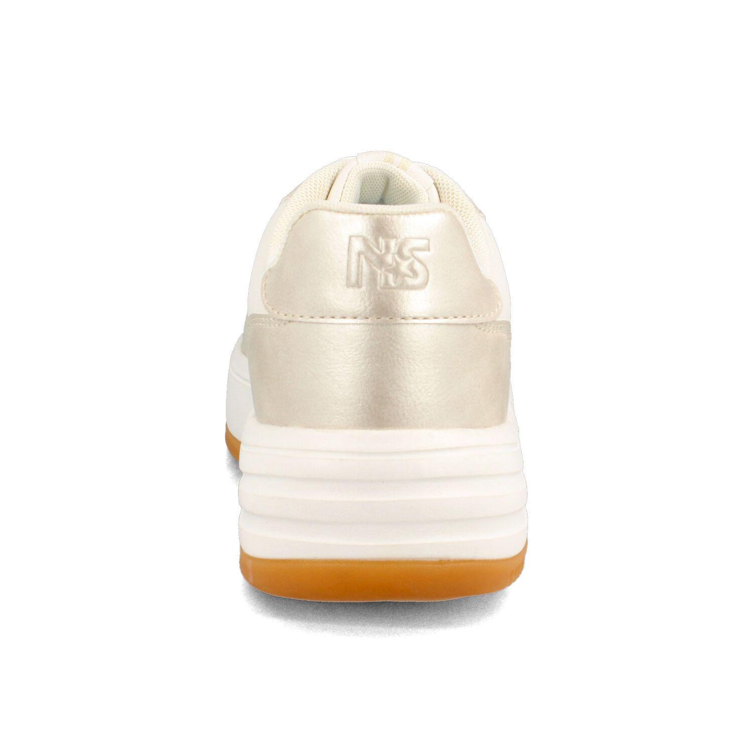 Zapatilla Mujer North Star Gina Blanco-Dorado-2