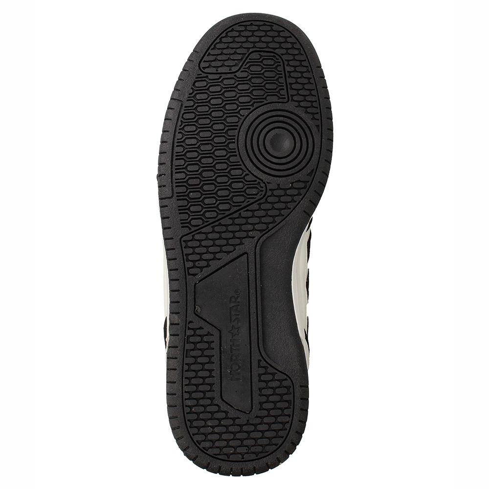 Zapatilla Niño North Star Hem Negro-Blanco-6