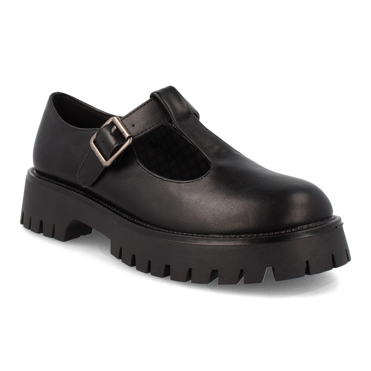Mocasin Mujer Bata Red Label Carry Negro-1
