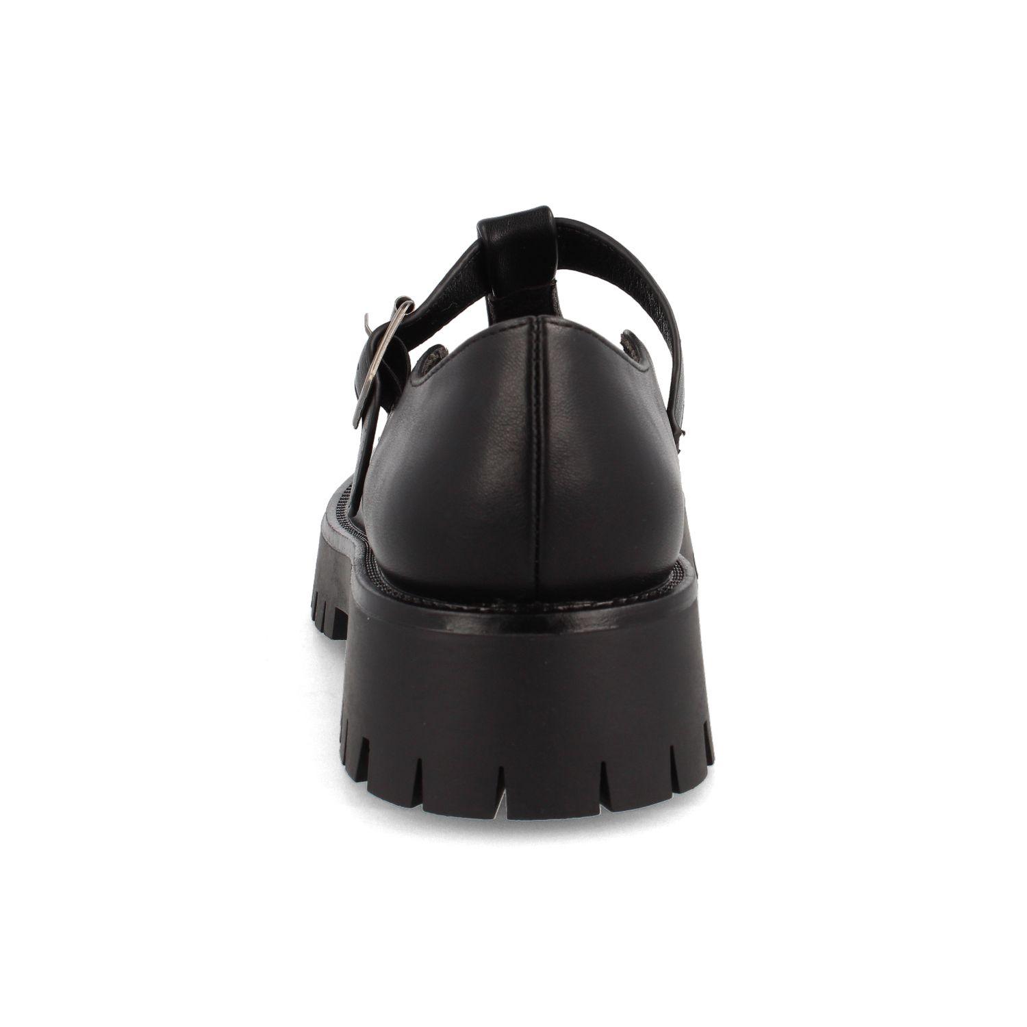 Mocasin Mujer Bata Red Label Carry Negro-2