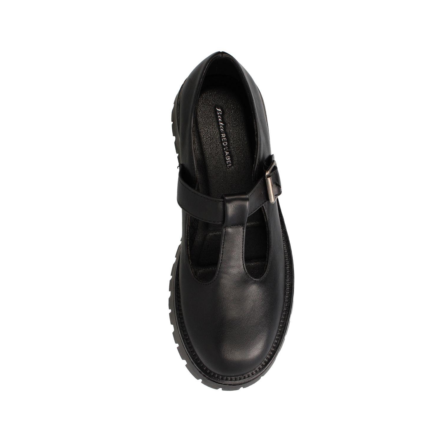 Mocasin Mujer Bata Red Label Carry Negro-3
