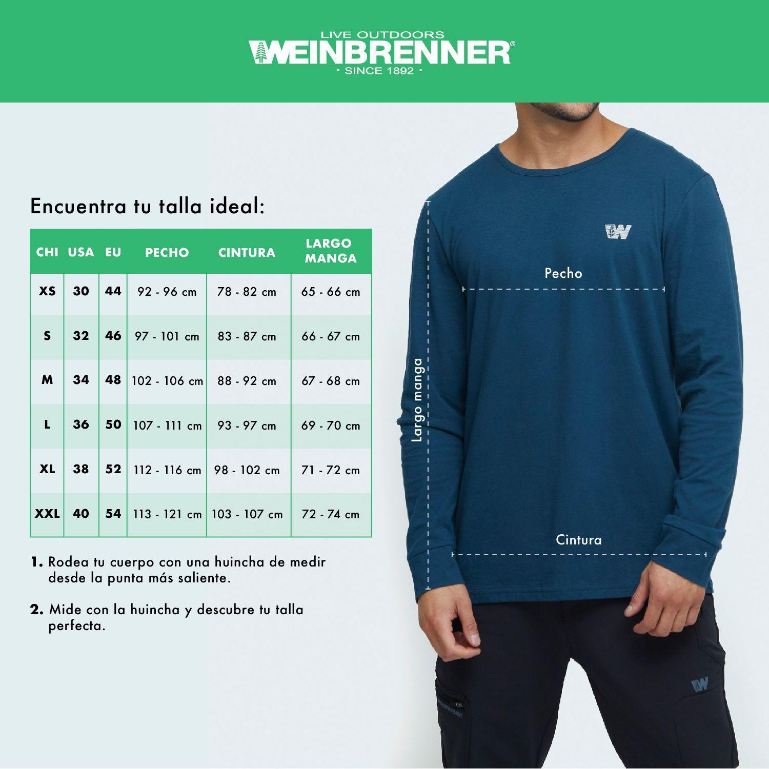 POLERA HOMBRE WEINBRENNER LIRCAY AZUL OSCURO-2