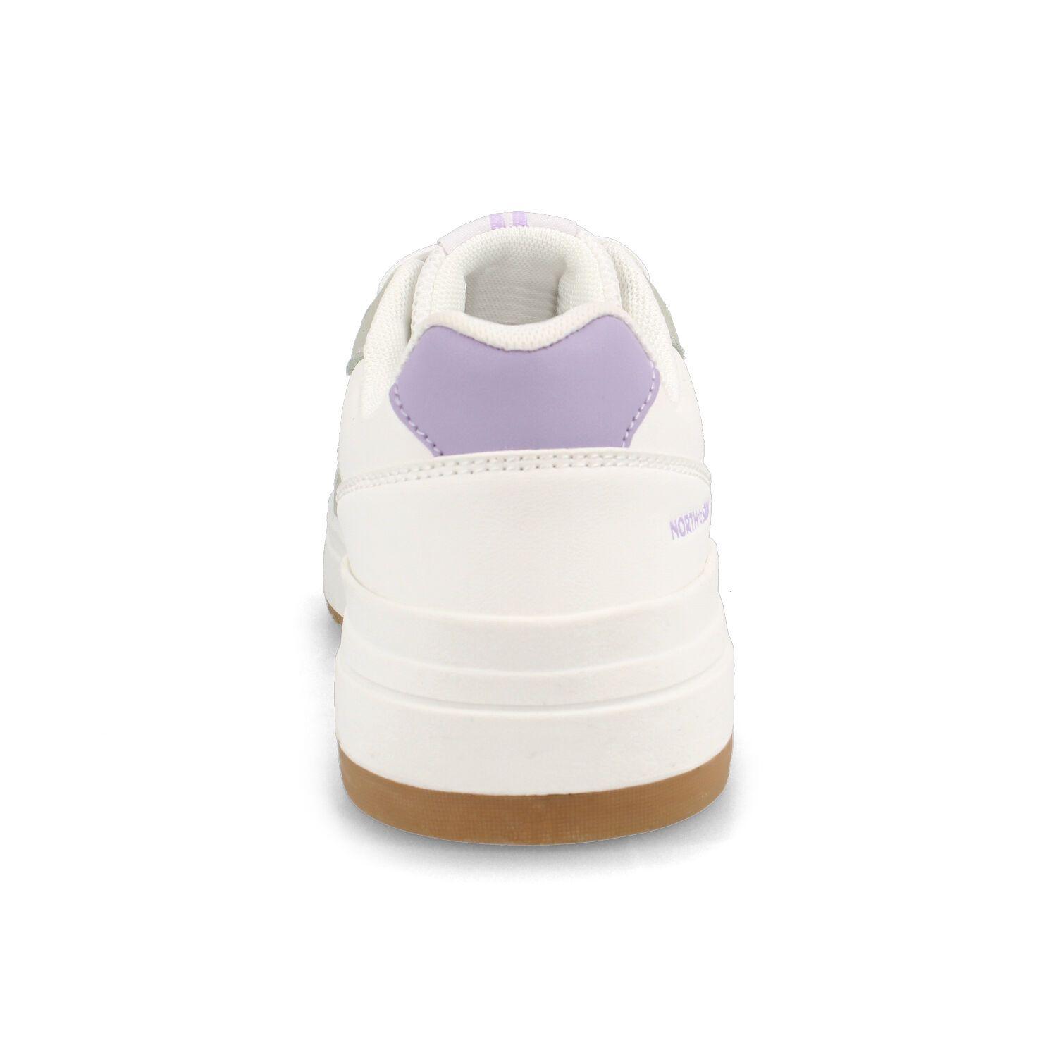Zapatilla Niña North Star Prime Blanco-Lila I-2