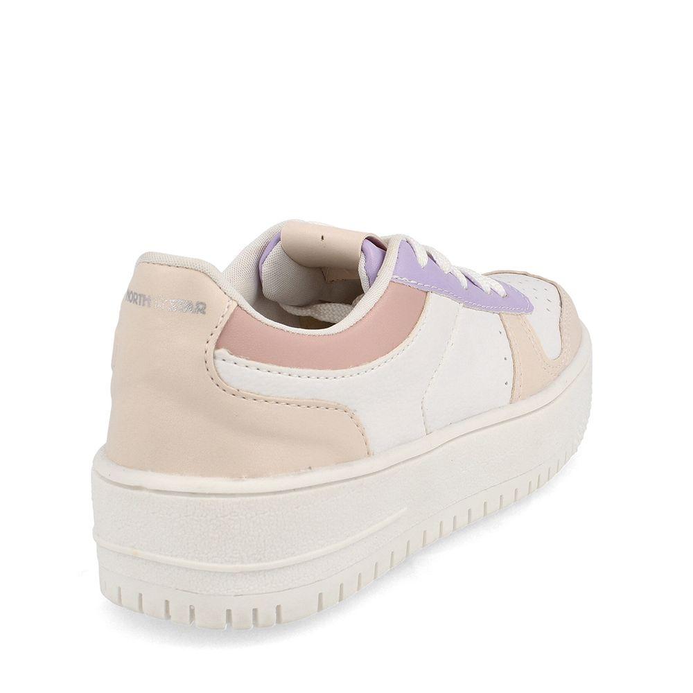 ZAPATILLA NIÑA NORTH STAR GRAMADO BLANCO AMARILLO 30 - 33-3