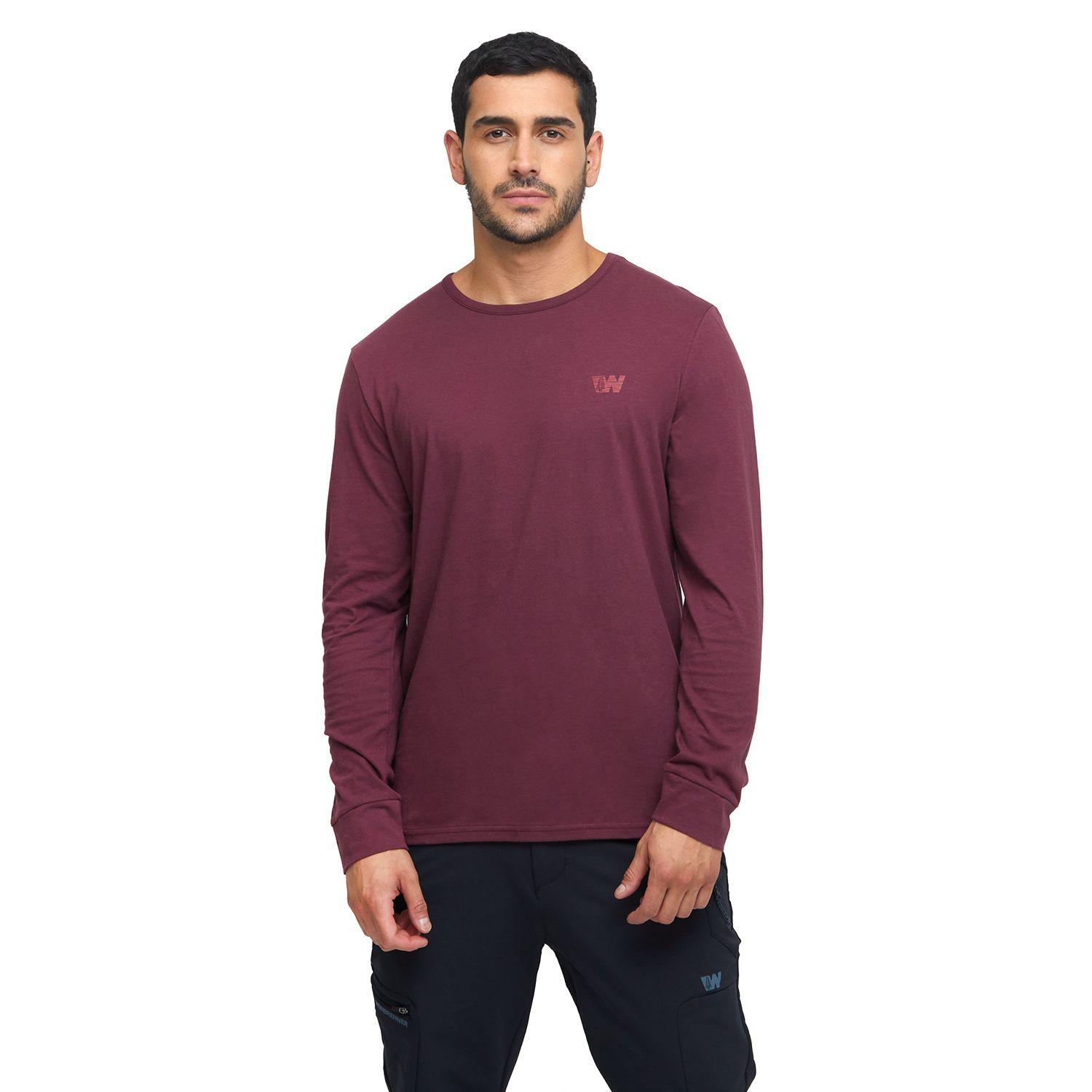 POLERA MANGA LARGA HOMBRE WEINBRENNER MAHE VINO-0