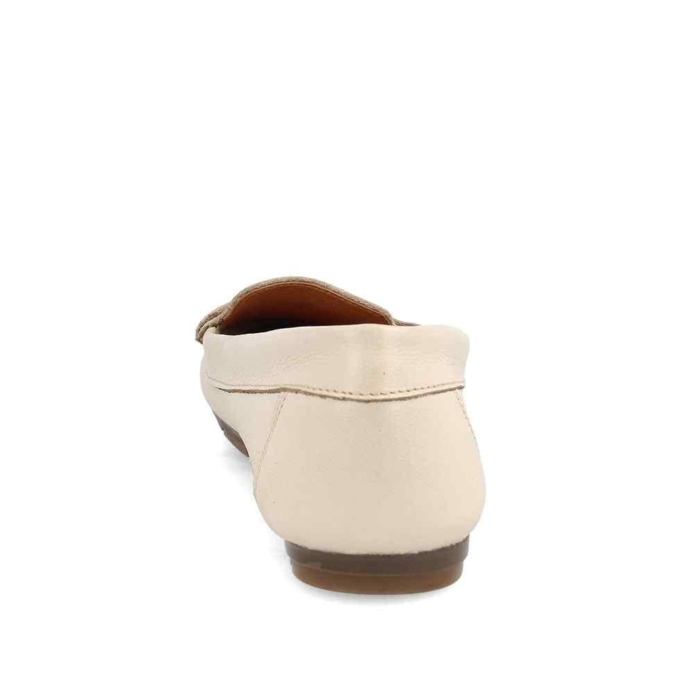 MOCASIN MUJER BATA MICA CREMA-2