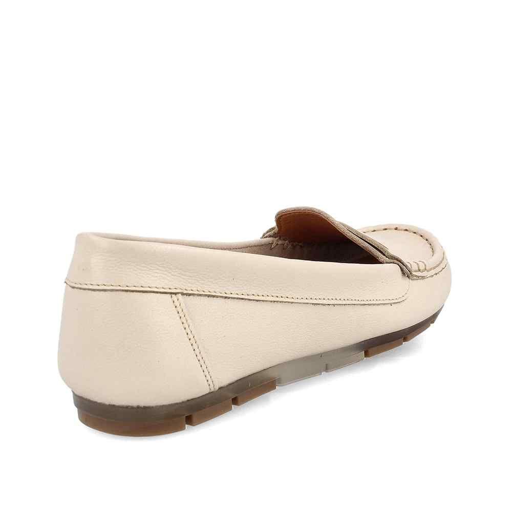 MOCASIN MUJER BATA MICA CREMA-3