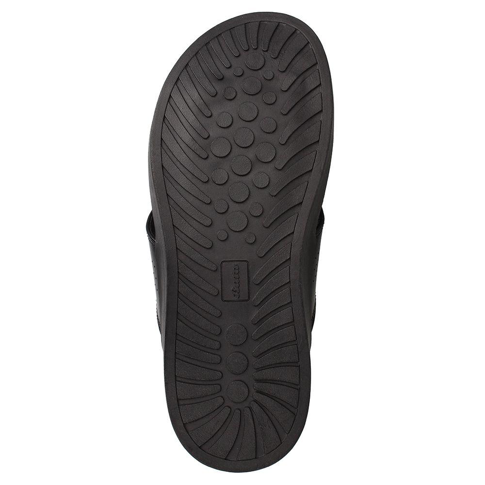 Sandalia Hombre Bata Paris Negro-6