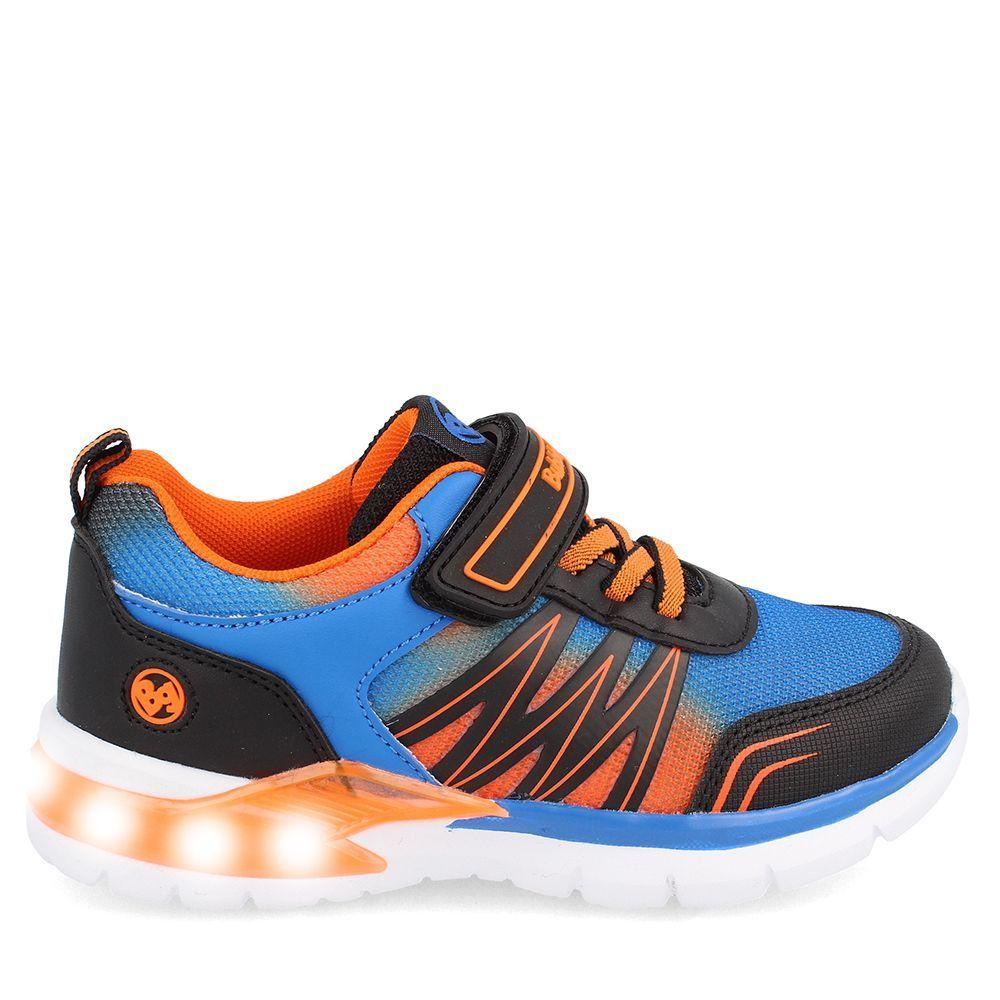 ZAPATILLA NIÑO BUBBLEGUMMERS JUPITER AZUL NARANJO 22 - 25-7