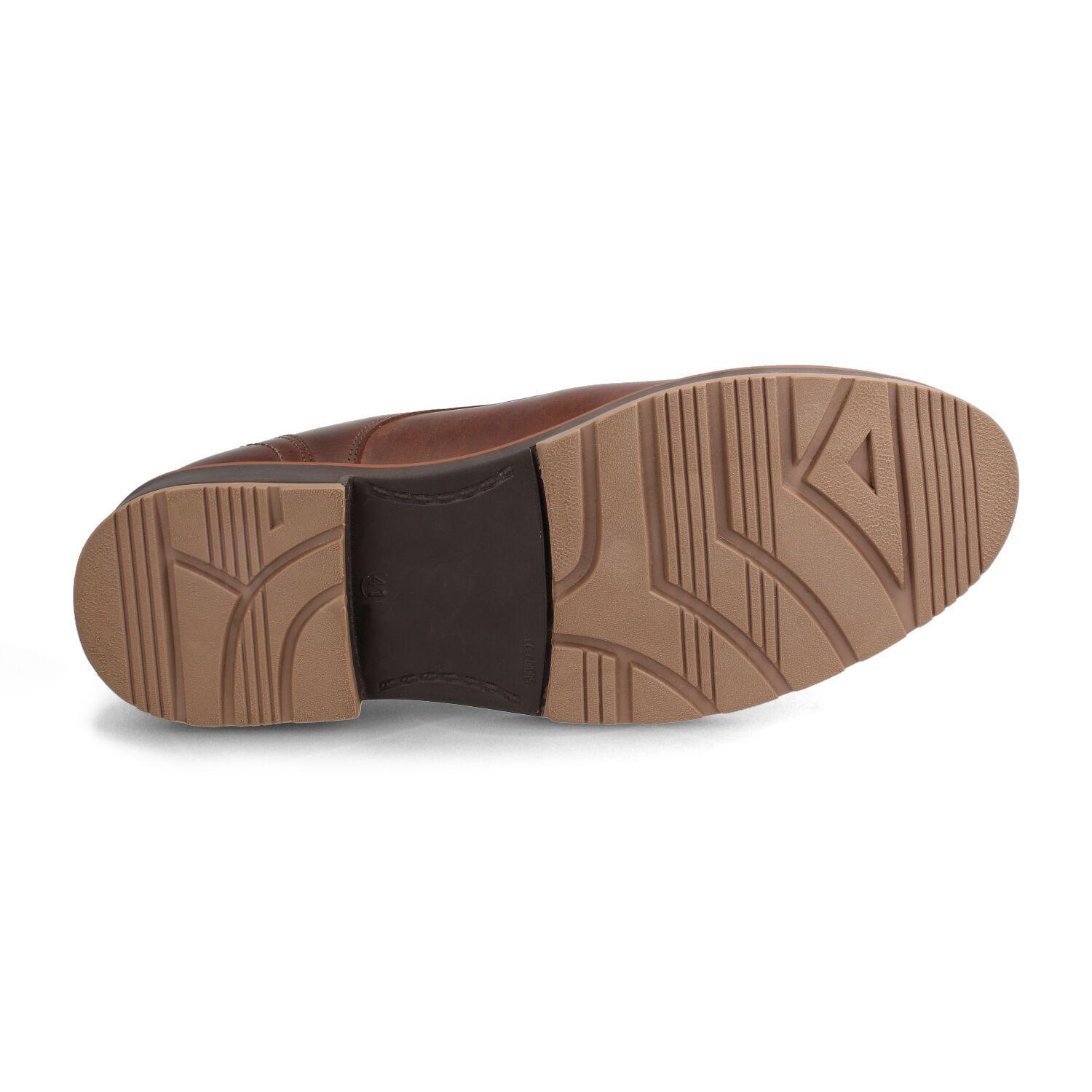 Zapato Hombre Bata Axel Camel-4
