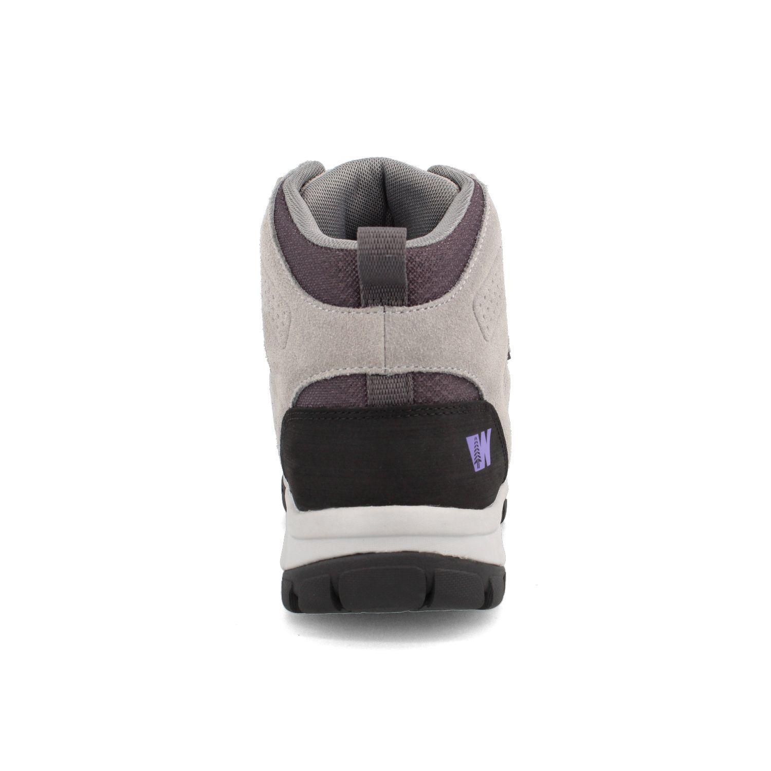 Botín Mujer Weinbrenner Battuta Blanc Hi Gris-2