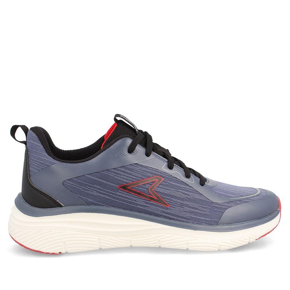 Zapatilla  Hombre Power Helca Gris-4