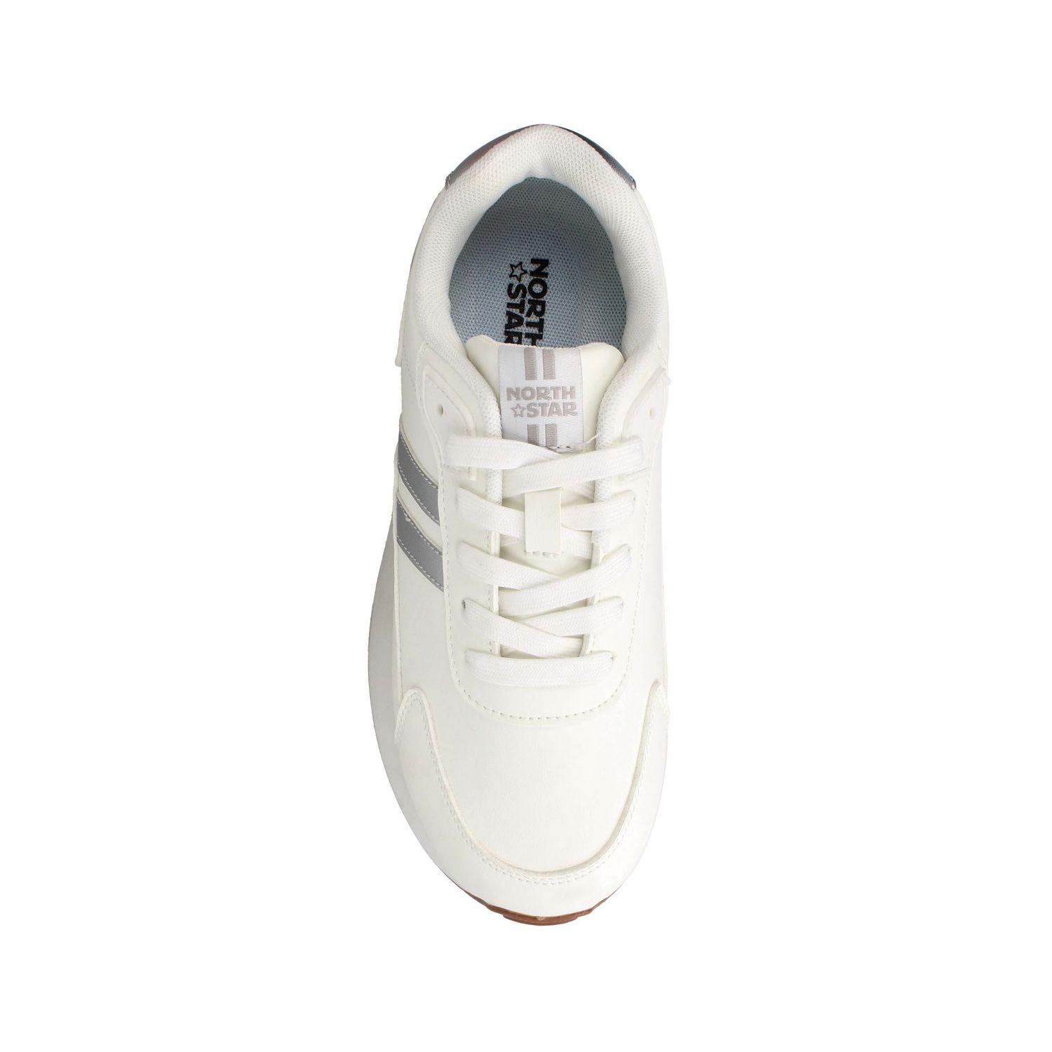 Zapatilla Mujer North Star Silvana Blanco-3