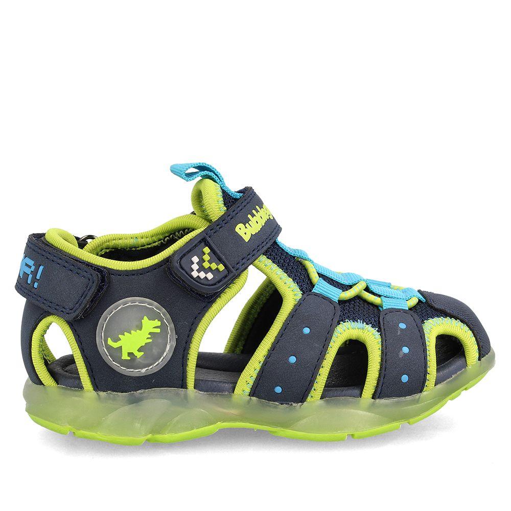 SANDALIA NIÑO BUBBLEGUMMERS UNAI AZUL OSCURO 26-29-4